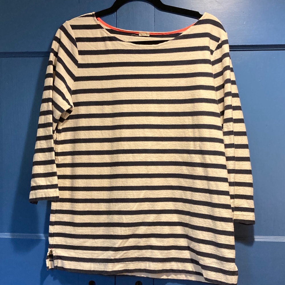 J. Crew Classic Striped Long Sleeve Tee